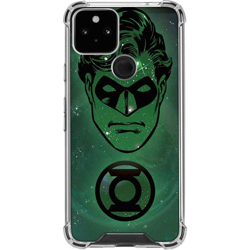 DC Comics Green Lantern Cosmic Portrait Google Pixel 5 Clear Case
